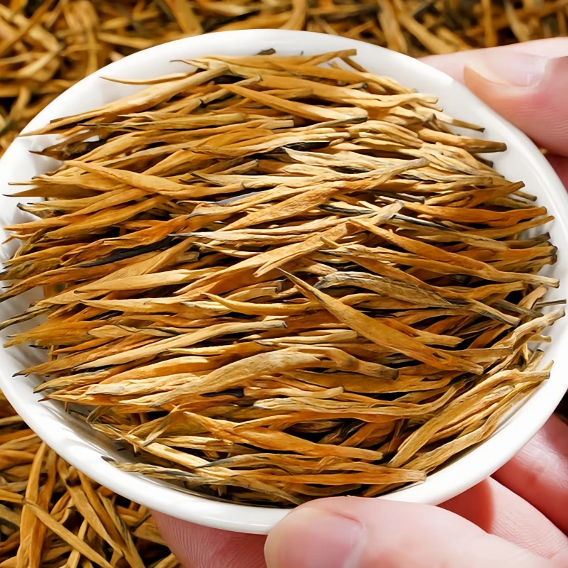滇红茶滇红金针红茶茶叶2025新茶金芽浓香型耐泡罐装250g自饮