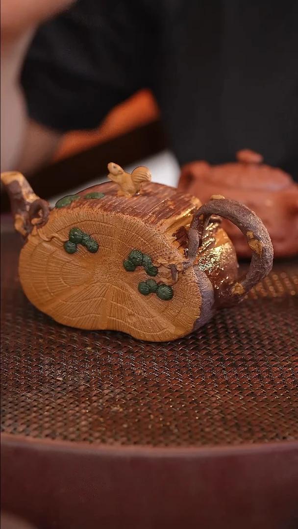 茶壶紫砂原矿手工制作300c
