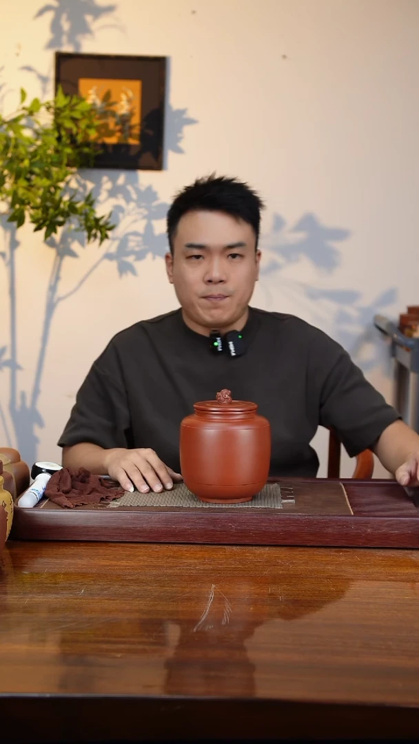 宜兴原矿紫砂茶叶罐