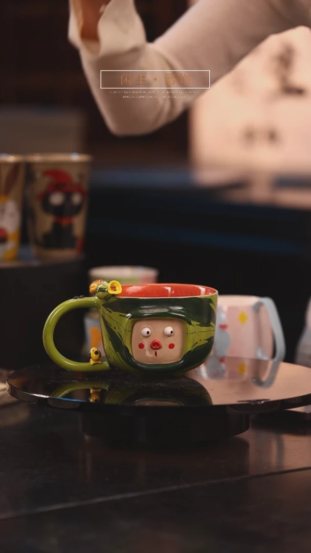 【闪购商品】随机景德镇可爱设计师款陶瓷