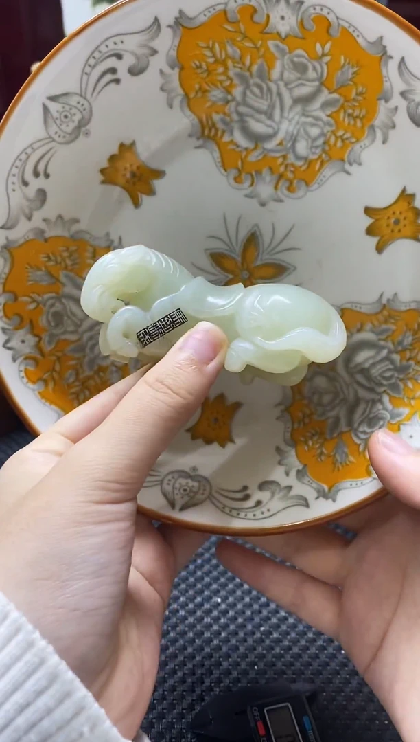 瓷片瓷片 瓷器 摆件 1个