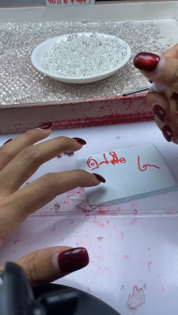 【闪购商品】水晶颈饰未镶嵌w928白水晶6mm*40颗