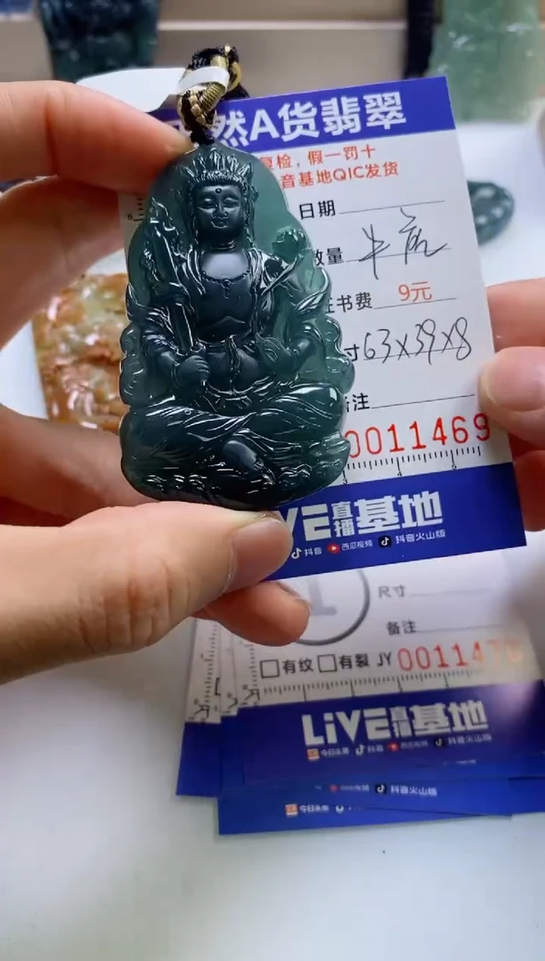 翡翠未镶嵌颈饰