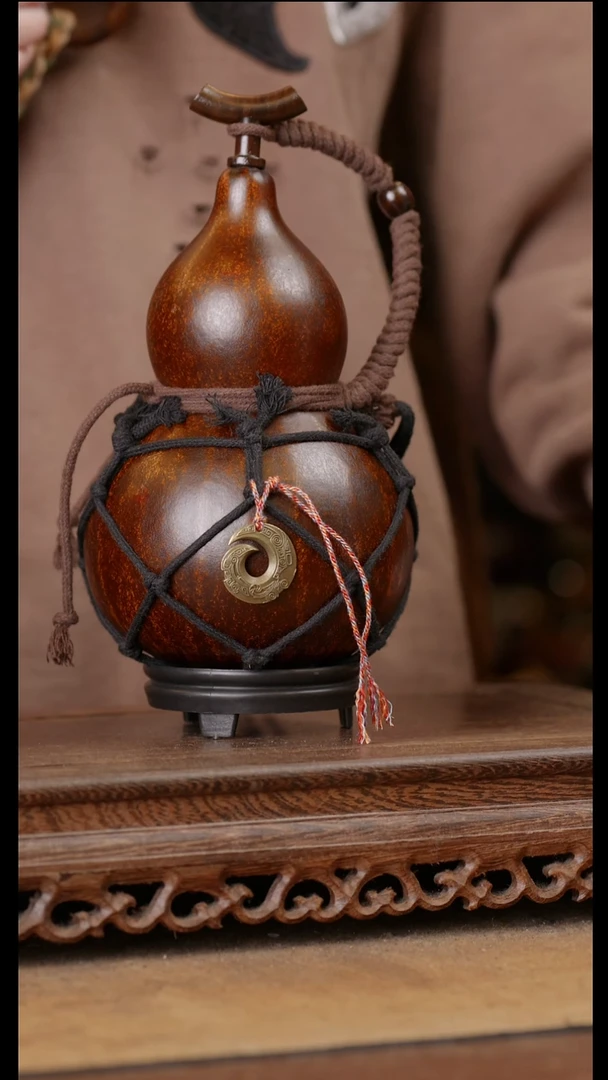 53号精品天然大漆酒葫芦一物一拍~