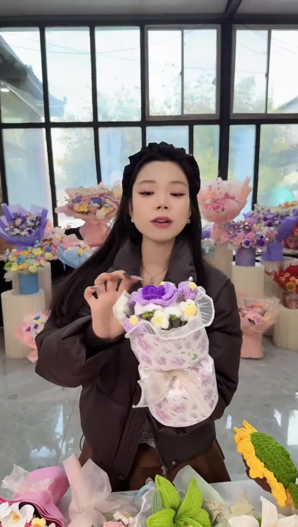 非遗手工定制花束，孤品清仓