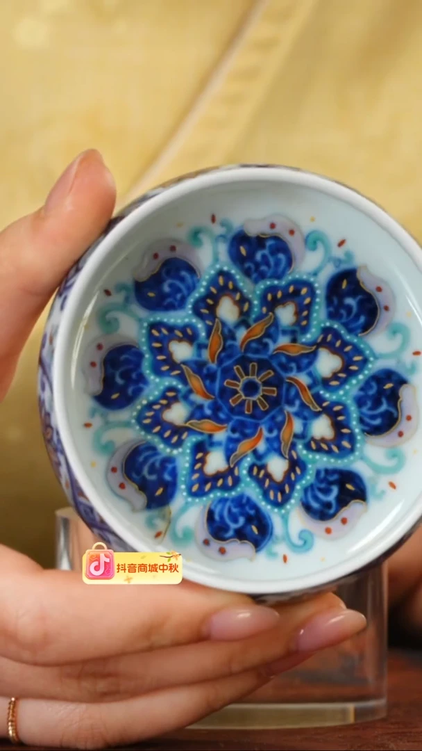 玗琪轩敦煌曼陀罗杯（智慧之花）@@yqx350