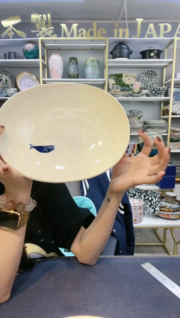 【闪购商品】碗井泽椭圆盘一只