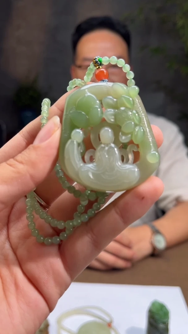 和田玉未镶嵌颈饰多样性发货1141