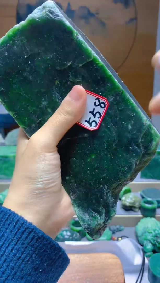 【闪购商品】和田玉（碧玉）珠宝半成品未镶嵌1