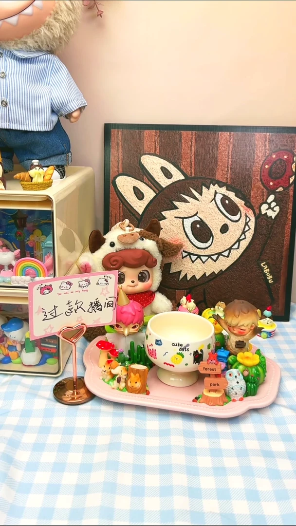 陶瓷diy奶油胶托盘小野×2