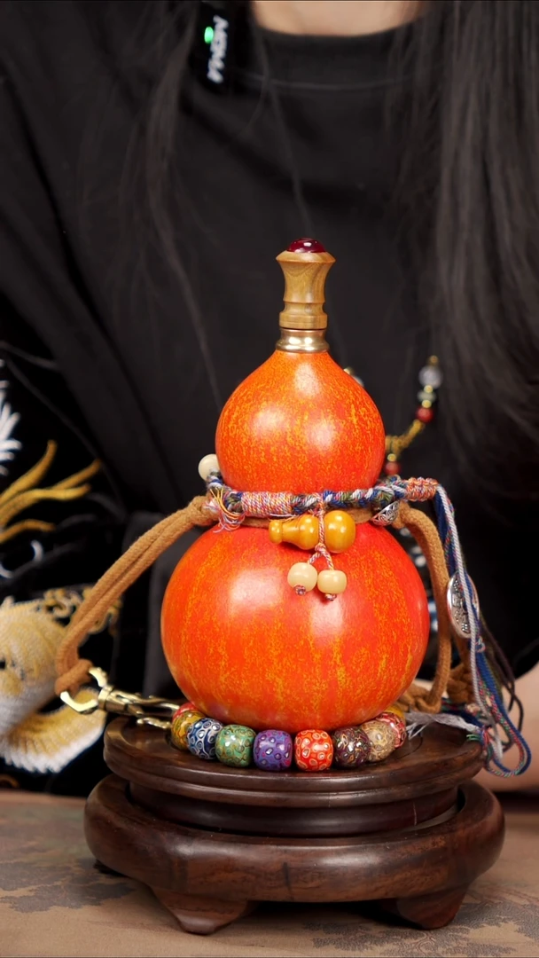 【闪购商品】60易林大漆酒葫芦----128