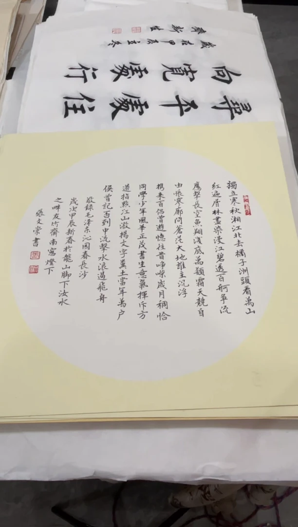 【闪购商品】卡纸斗方长沙 张文崇老师