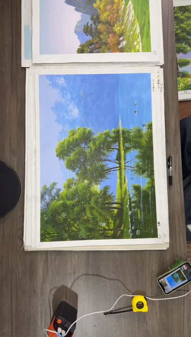 油画【52号】朝鲜原创纯手绘孤品油画丨顺丰包邮