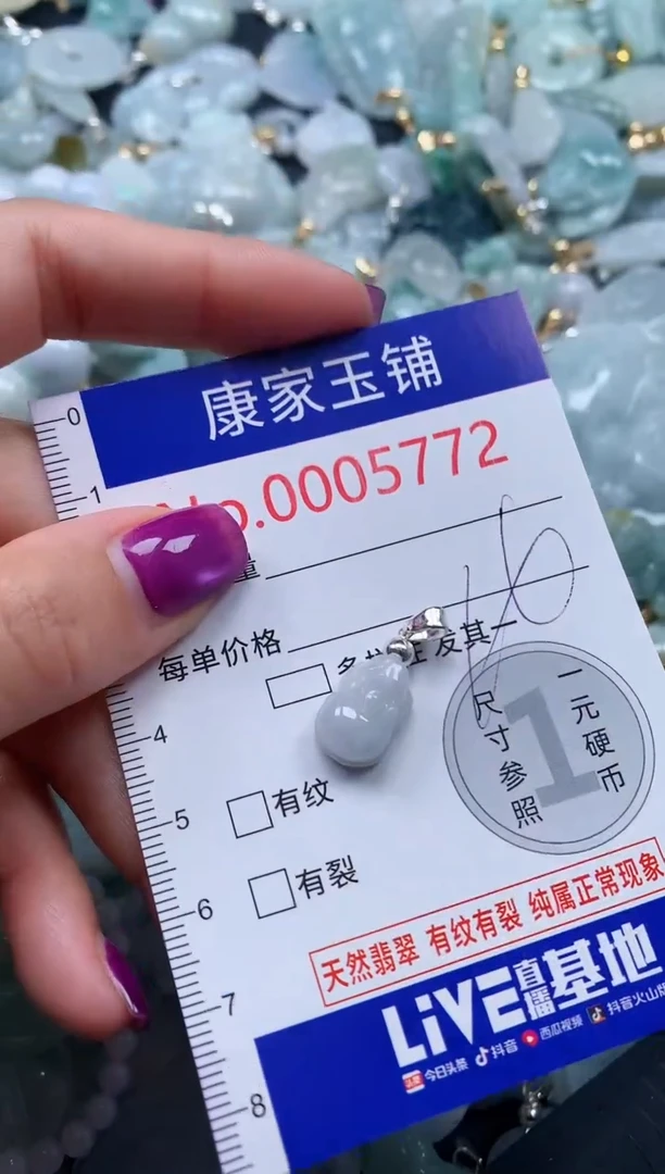 颈饰未镶嵌翡翠5772