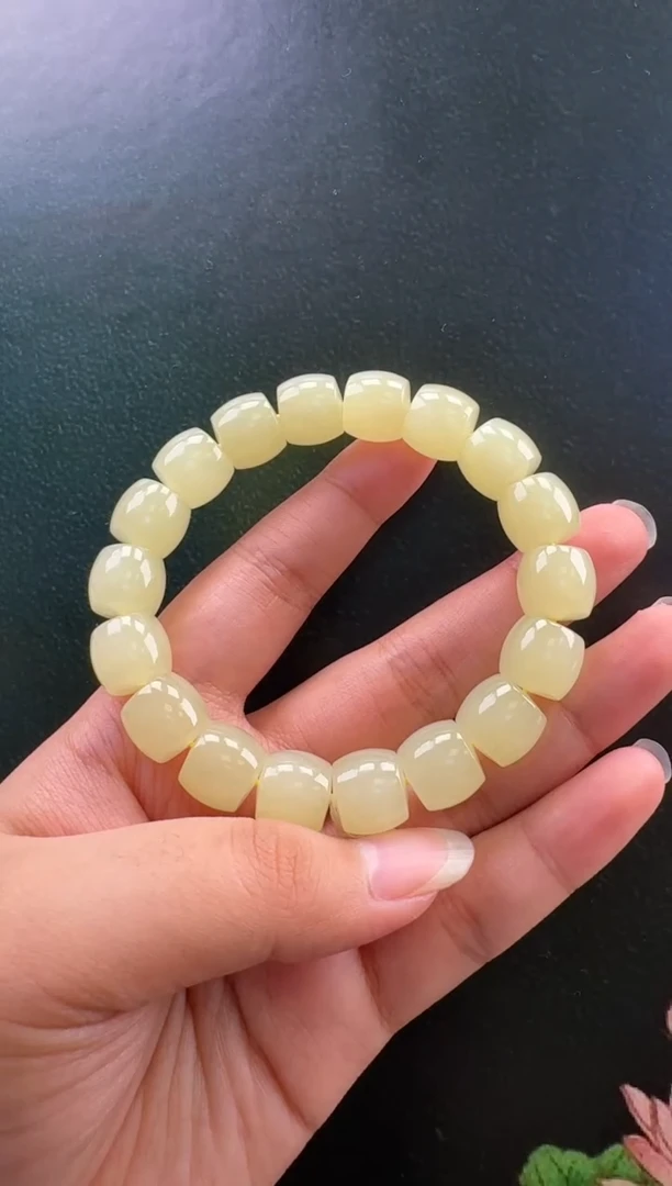 未镶嵌手串和田玉手串