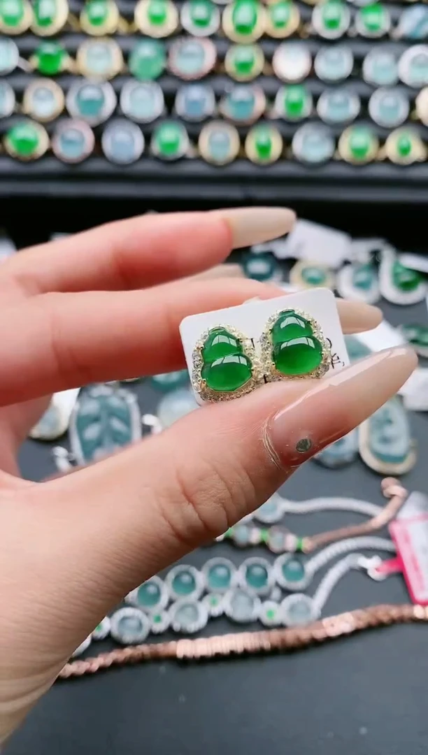 【闪购商品】翡翠戒指银S925镶嵌111111