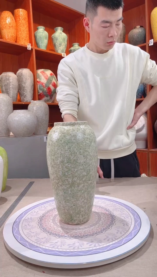 【闪购商品】瓶 陶瓷花瓶 无花 春意盎然 大号