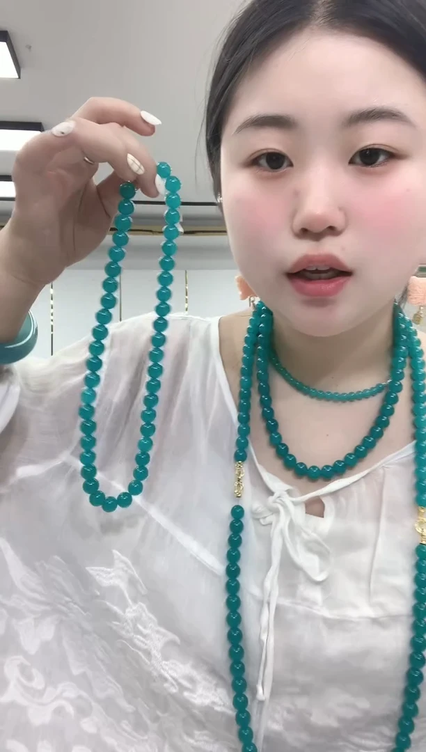 合金颈饰天河石0732天河妈妈链