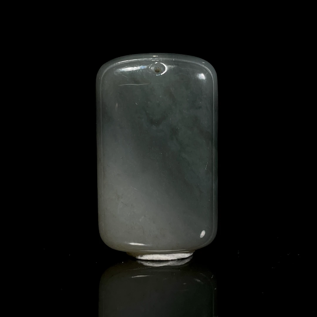 2110-烟紫无事  和田玉