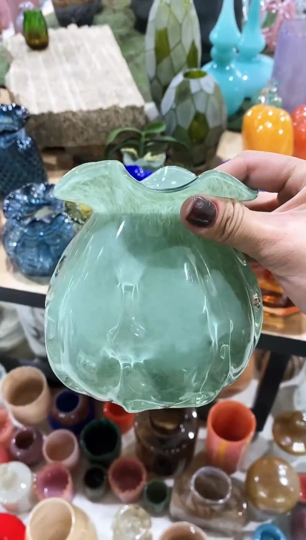 慕忆家手作琉璃花瓶