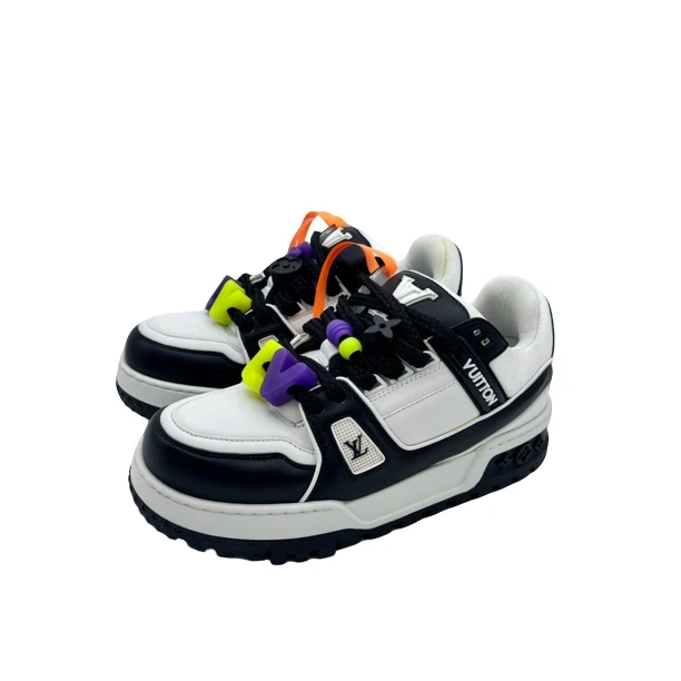 99新 LouisVuitton/路易威登 6码40码黑白胖丁trainer99新vv1773