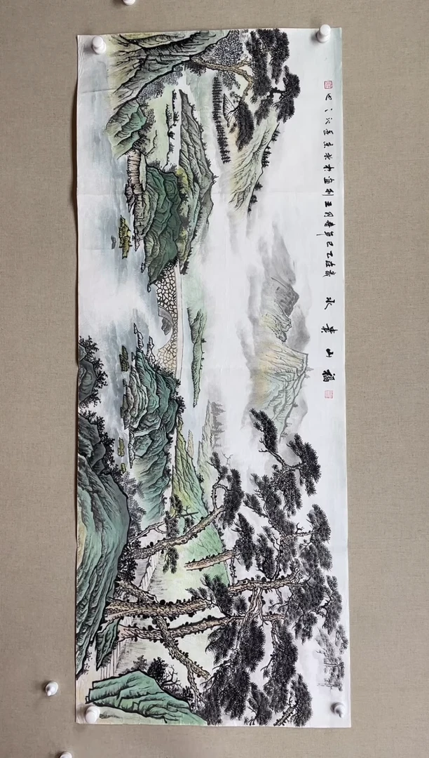 国画180*68 王利王利王利王利王利