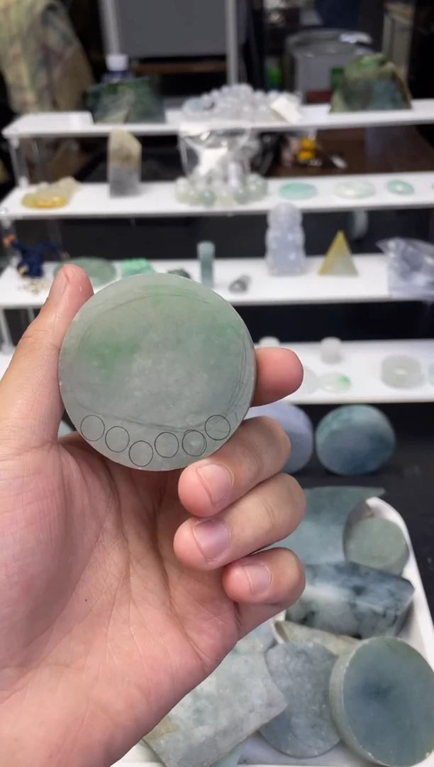 【闪购商品】翡翠把件未镶嵌N A 556包工貔貅一个