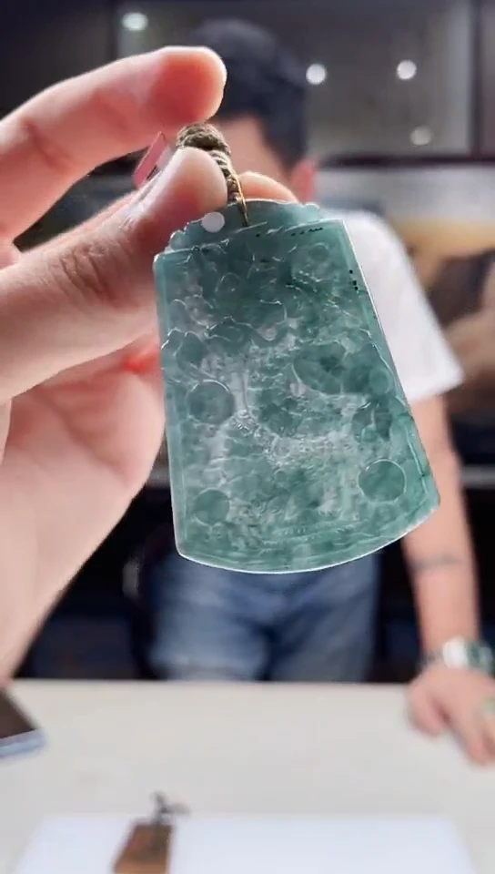 翡翠未镶嵌吊坠(不含链)多样性发其一7