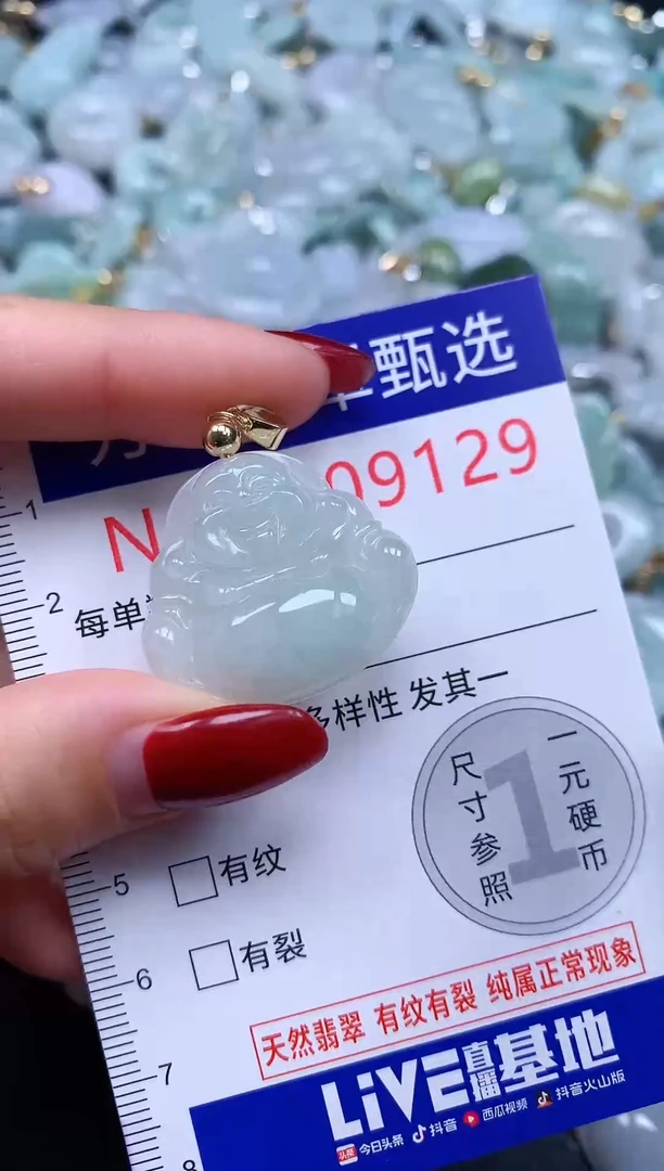 颈饰未镶嵌翡翠9129