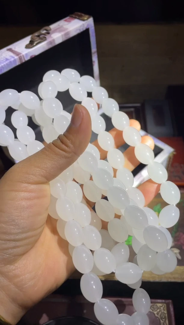 【闪购商品】白 米粒 108颗项链1件