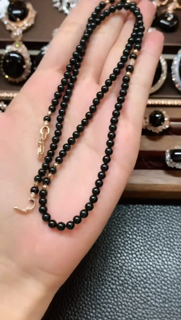 颈饰18K金镶嵌翡翠a144多样性一件发无鉴赏