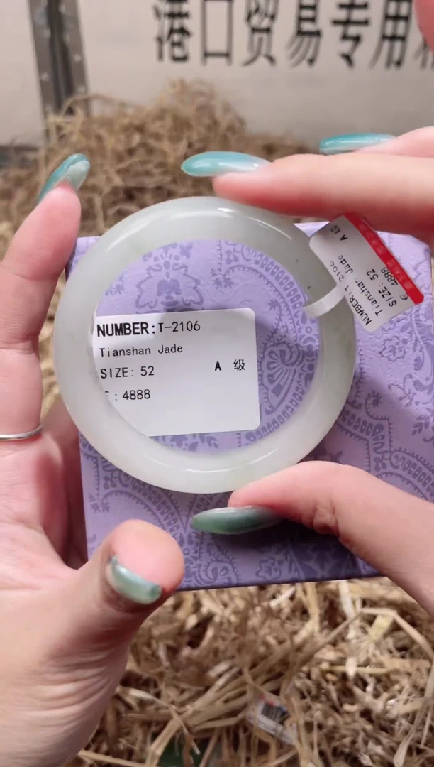 未镶嵌手镯石英质玉T2106Z