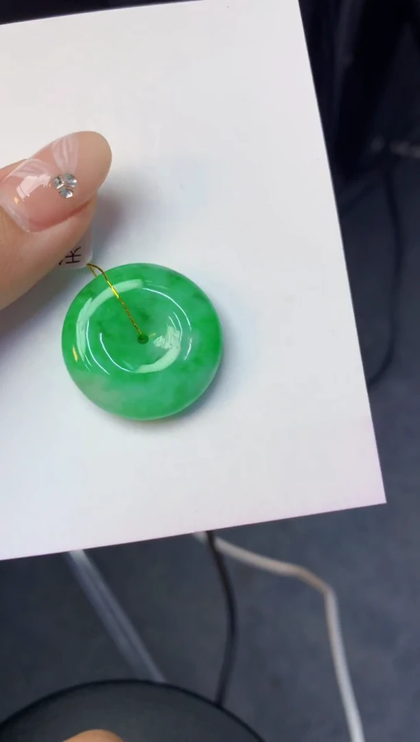 颈饰未镶嵌翡翠天然缅甸a货翡翠百元以上9元证书费自理