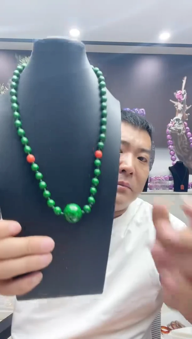 1号A4球球7mm大单球项链