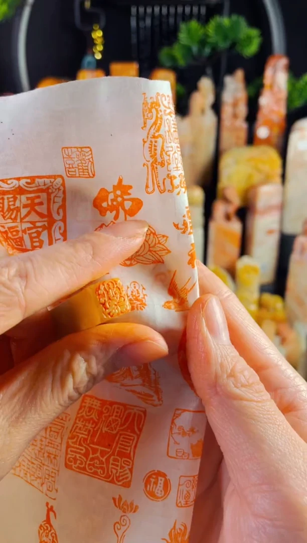 巴林石印石手工篆刻《小佛造像》1.0巴林