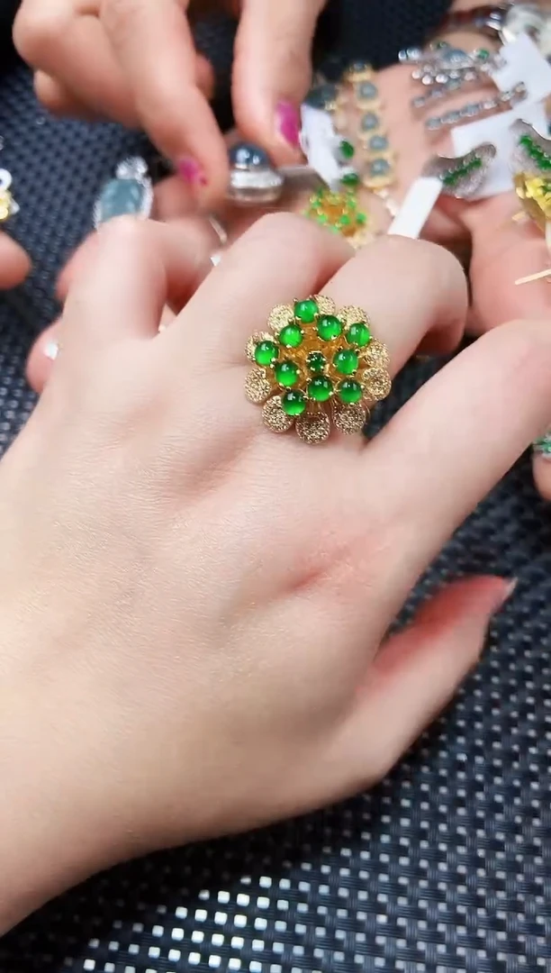 【闪购商品】翡翠戒指未镶嵌111111111