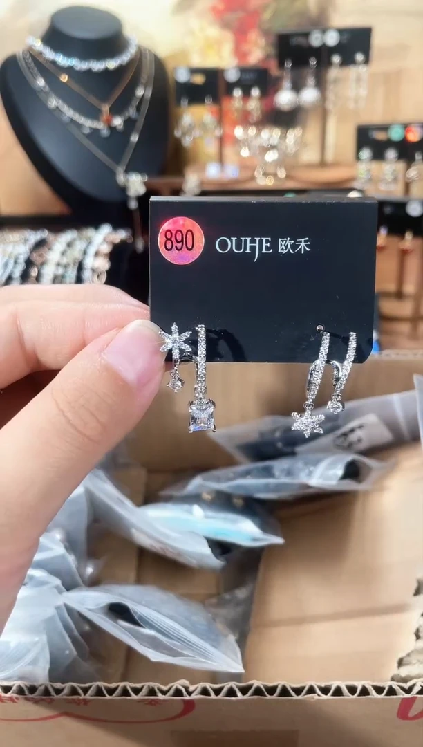 合金925银锆石欧890