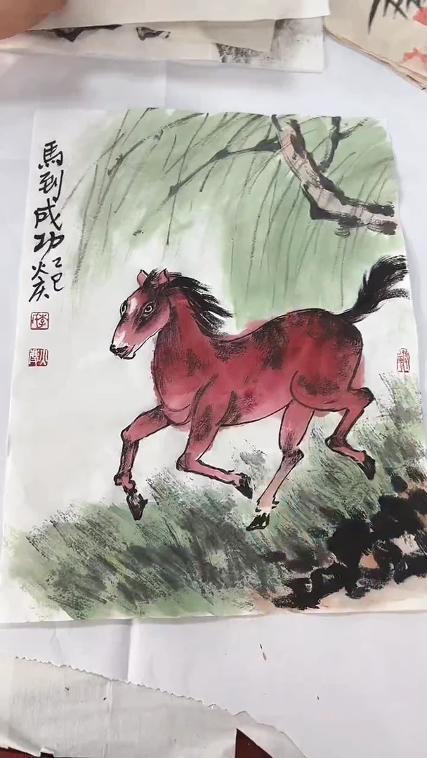 国画直播福利/国画/花鸟