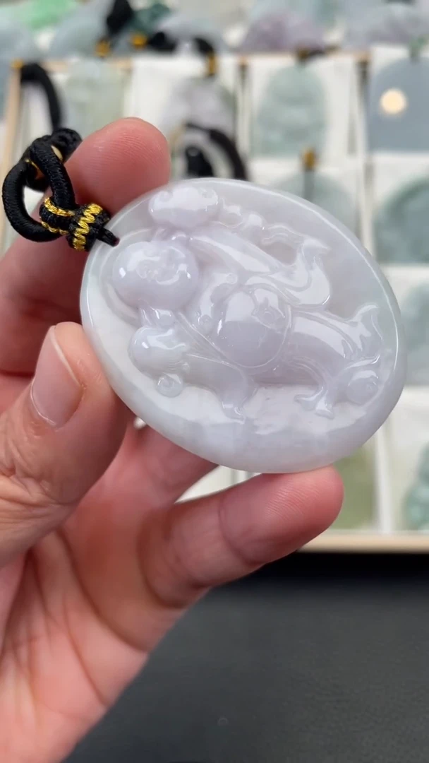 颈饰未镶嵌翡翠天然缅甸翡翠A货280