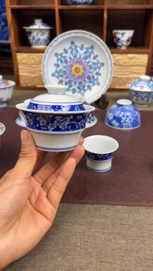 【闪购商品】杯子溪山酌茗陶瓷杯