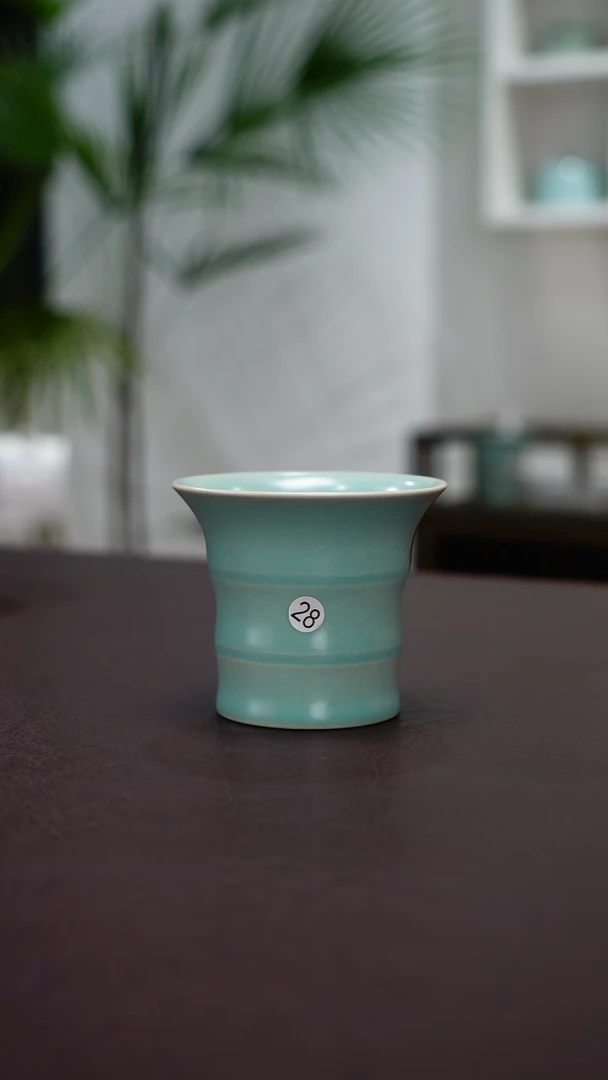 28号主人杯  纯手工   微瑕-鱼