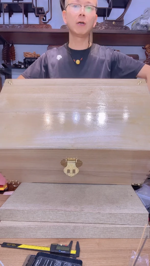 乌木类书架204香樟木收纳箱60*35*30