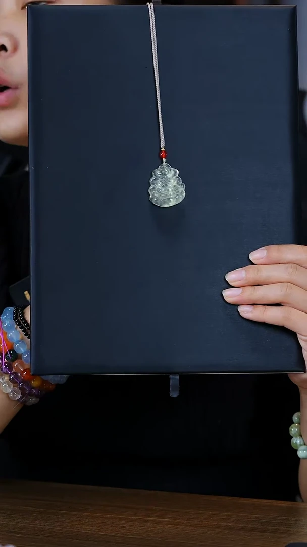 【闪购商品】水晶吊坠未镶嵌A0051-黄水晶九尾狐雕刻件