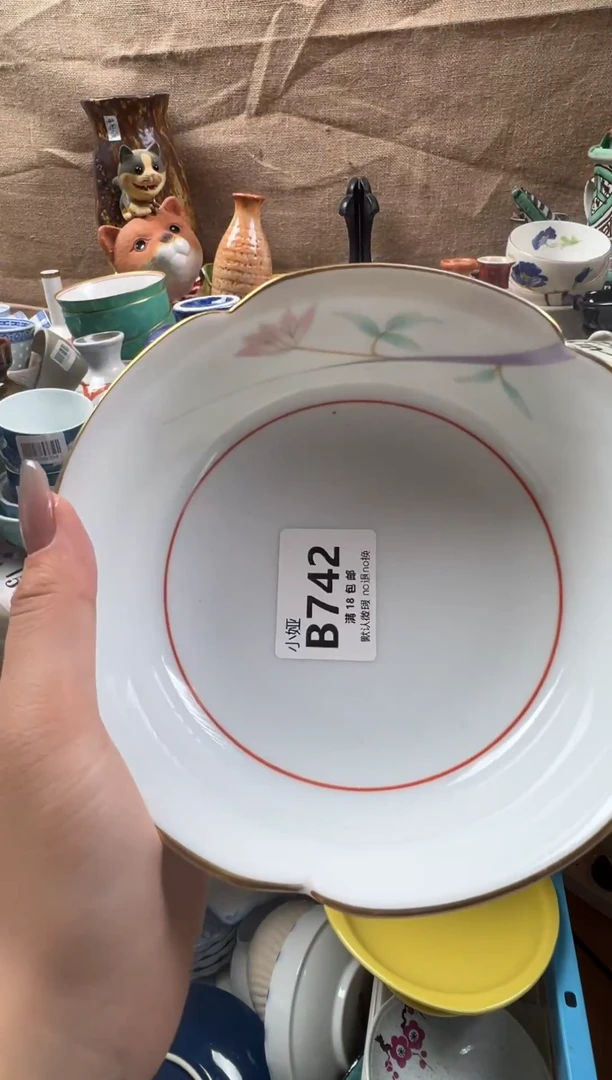 果*回流瓷器，默认微瑕，介意慎拍B742