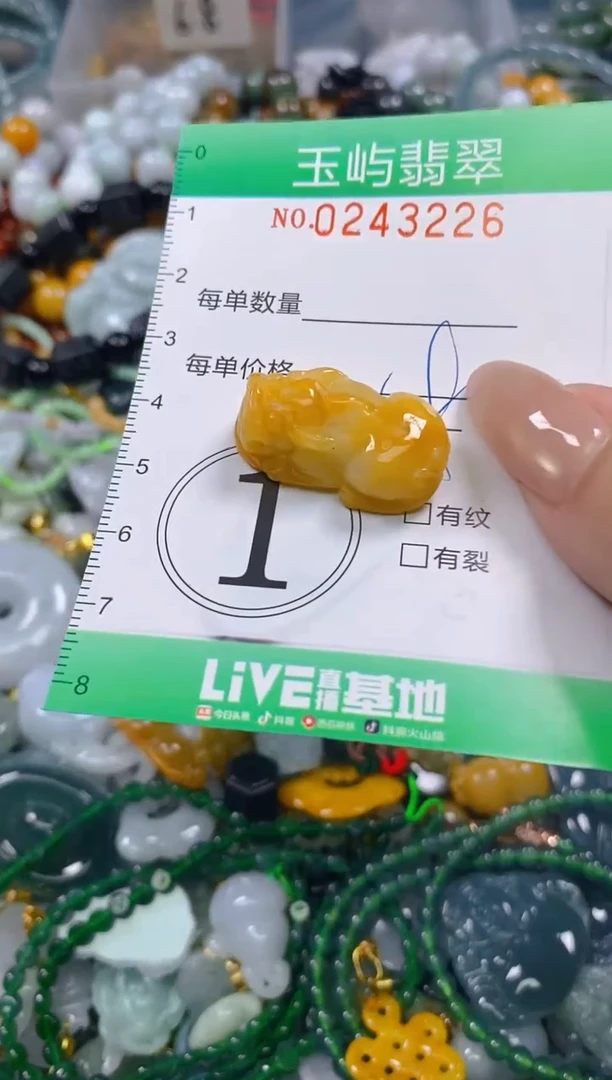 颈饰未镶嵌翡翠闪购0243226