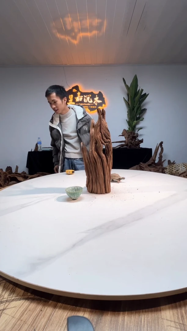 【闪购商品】柚木木雕一物一拍36