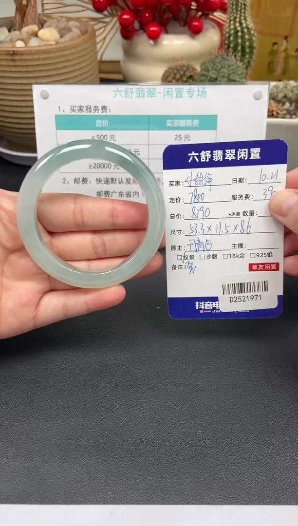 未镶嵌手镯翡翠小****nD2521971