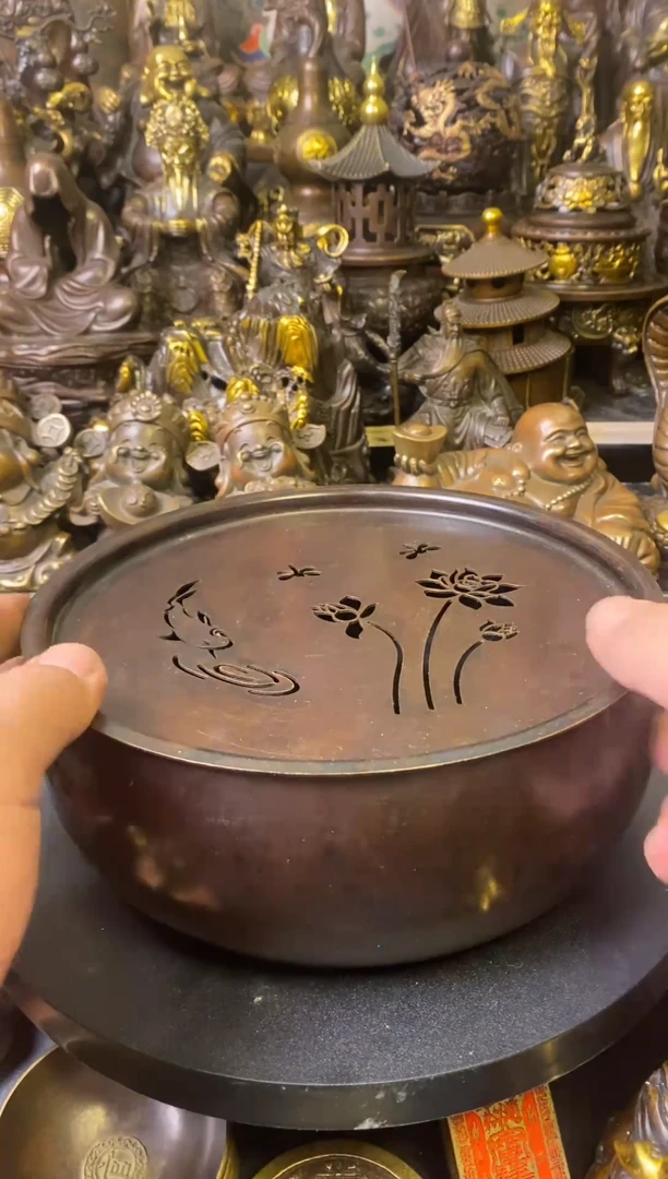 文玩铜器摆件8888