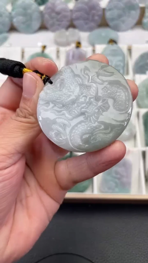 颈饰未镶嵌翡翠天然缅甸翡翠A货509