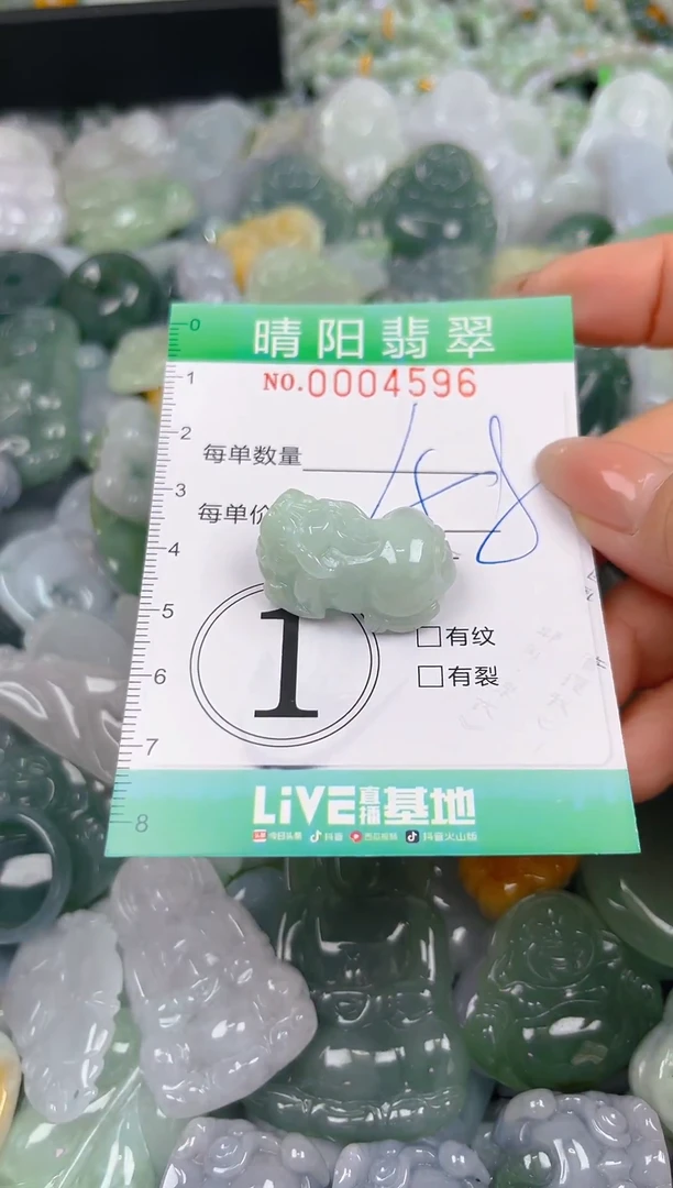 翡翠未镶嵌颈饰闪购0004596